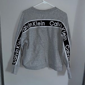calvin klein logo crewneck